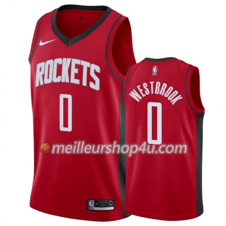 Maillot Basket Homme Houston Rockets Russell Westbrook 0 2019-20 Nike Icon Edition Swingman